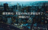 爆笑瞬间：天堂WWW资源被玩坏了 · 特辑8257