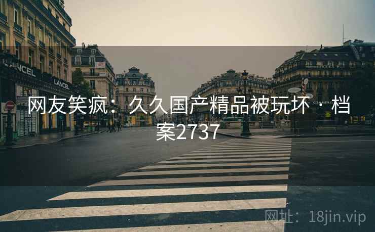 网友笑疯：久久国产精品被玩坏 · 档案2737